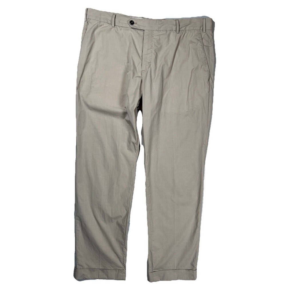 PT Torino Pants Men's 36x30 IT 52 Beige‎ Rebel Fit Stretch Cotton Blend Casual